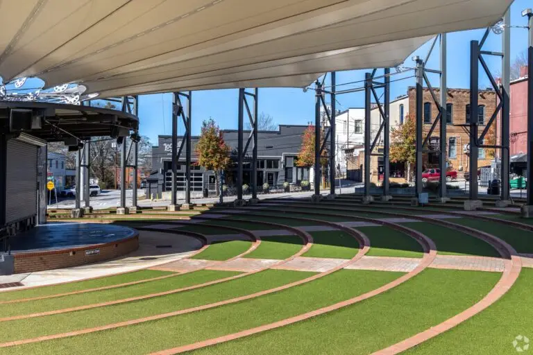 The Amp at Adamson Square can seat up to 1,000 concertgoers at a time.